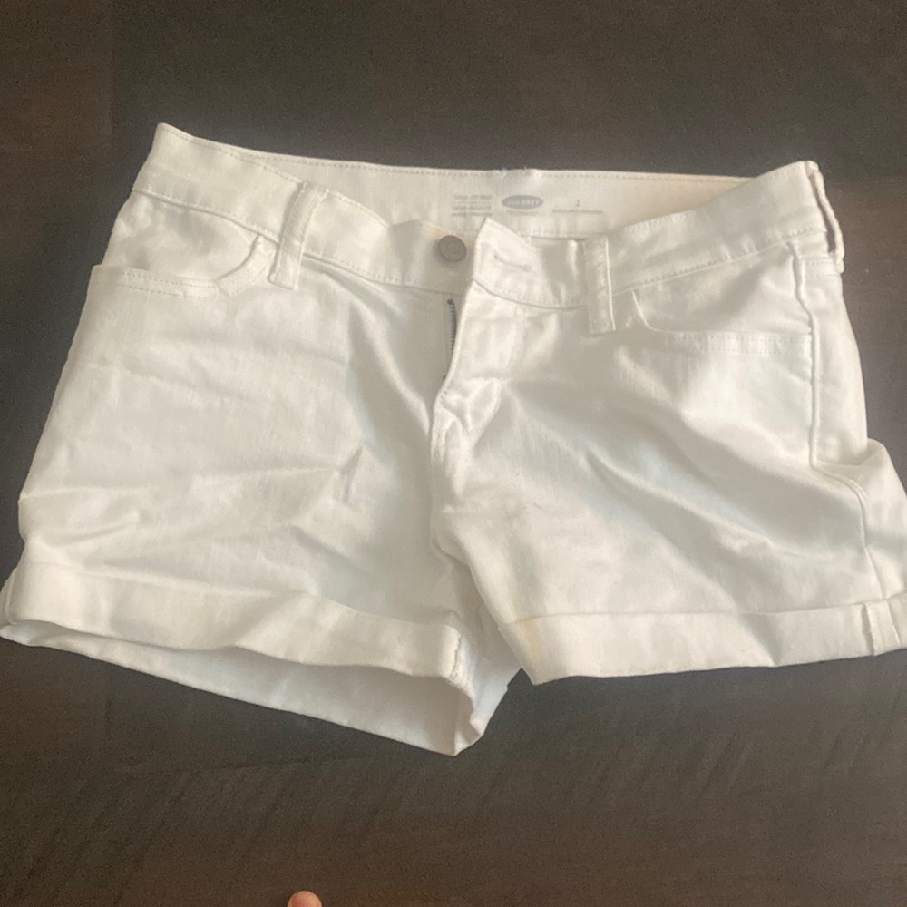 Old navy white shorts size 2